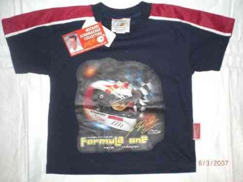 Michael Schumacher T-Shirt Größe 92-98 u. 104-110