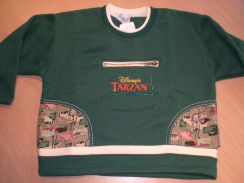 Sweat-Shirt Disney Tarzan Gr. 92-98, 104-110, 116-122